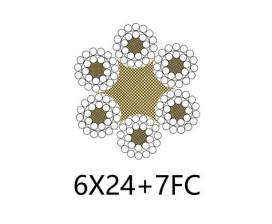 6*24+7FC钢丝绳